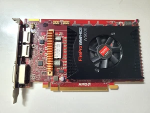 AMD FirePro W5000 2GB GDDR5 PCIe x16 2xDisplayPort DVI Graphics Video Card - Picture 1 of 4