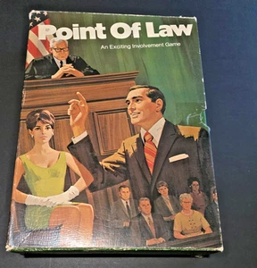 De colección 1972 "Point Of Law" Un emocionante juego de estantería de participación *COMPLETO* 📚 - Imagen 1 de 4