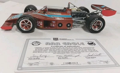 1/18 Карусель 1 1974 Cobra Firestone Gurney Eagle Indy 500 Pancho Carter 4703 - Изображение 1 из 4