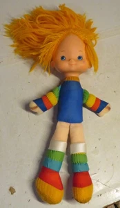 Vintage 1983 Rainbow Brite Starlite 11” Plush Doll Hallmark Cards Plush Mattel - Picture 1 of 16