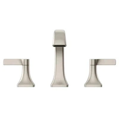 Kohler Riverly Widespread Bathroom Sink Faucet Brushed Nickel 1PR38330-4D-BN-AA - Image 1 of 4