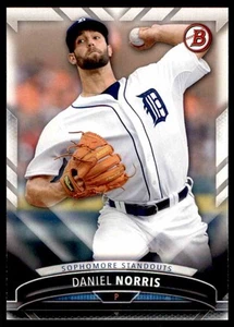 2016 Bowman Sophomore Standouts Daniel Norris Detroit Tigers #SS-14 - Picture 1 of 2
