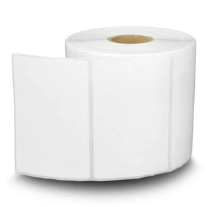 ZEBRA / ELTRON Direct Thermal Labels 3x2 (3”x2”) White - (2) Rolls of 750 EA - Picture 1 of 3