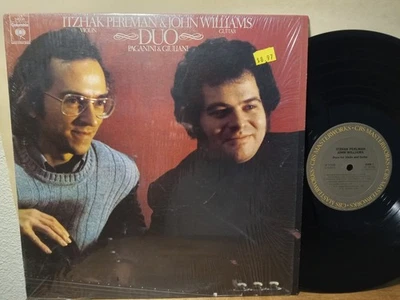 Itzhak Perlman, John Williams, Paganini - Duos for Violin Guitar, LP NM SHRINK - Image 1 of 4