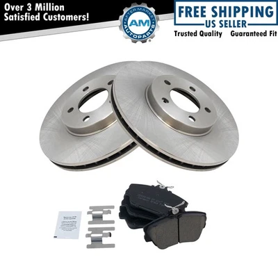 Front Disc Brake Pad & Rotor Kit Ceramic for Taurus Continental Cougar - Image 1 of 4