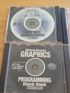 Michael Abrash's Zen Graphics Programming + Graphics Black Book (CD-Roms Only) - Picture 1 of 3