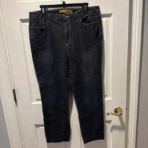 Pantalones de mezclilla Seven 7 Premium azul talla 16 rectos azul oscuro - Imagen 1 de 5