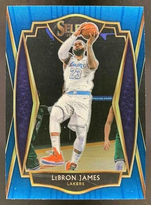 LeBron James 2020-21 Panini Select Premier Lakers - Image 1 of 2