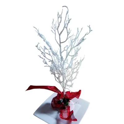 White/ Pink Crystals Holiday Tree - Image 1 of 3