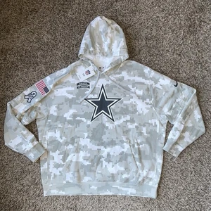Nike Dallas Cowboys 2024 Salute to Service Hoodie Herren 2XL Fleecepullover NEU - Bild 1 von 11