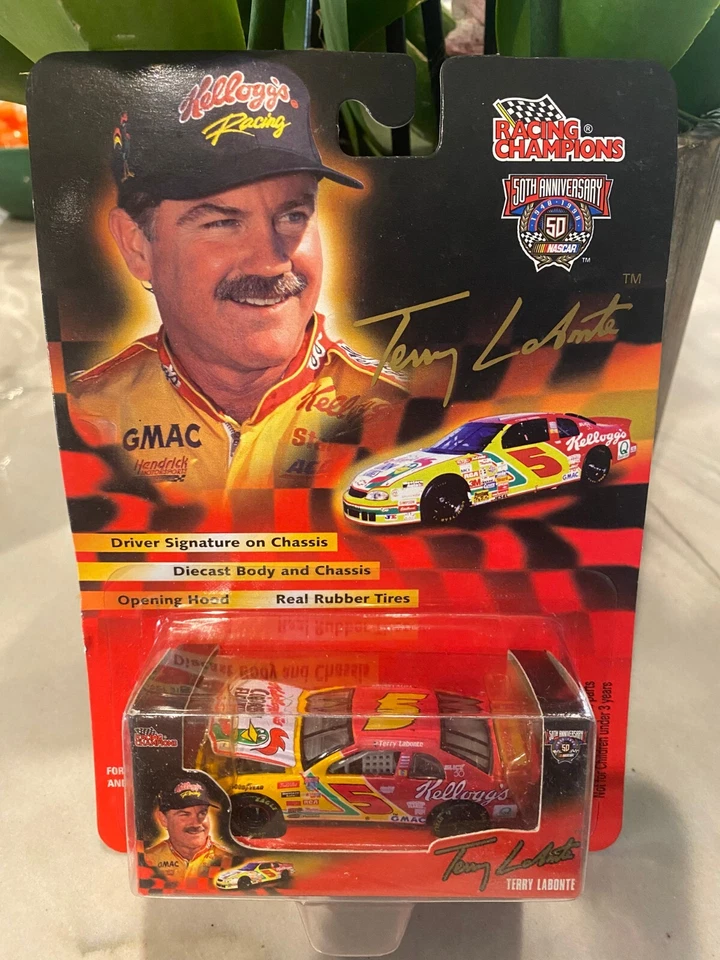 Racing Champions Terry Labonte #5 Serie Di Piloti Con Firma NASCAR Die Cast - Immagine 1 di 1