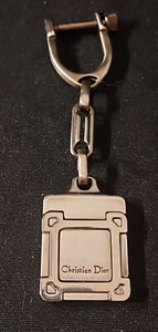 Vintage Christian Dior Key Chain - Polished Chrome - UNIQUE and RARE - - Picture 1 of 3