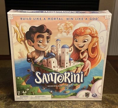 SANTORINI Board Game SEALED New 2016 Spin Master Gordon Hamilton NIB Rare  - Image 1 of 4