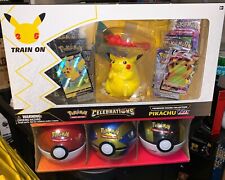 Pokémon TCG Celebrations Premium Collection Pikachu VMAX Box & 3-pack Poke Balls