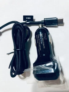  TYLT Dual USB Port Auto Ladegerät 2,4 A jeder Port + 3 Fuß Hochwertiges USB-C Kabel - Bild 1 von 8