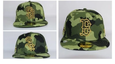 2022 Armed Forces Day 59FIFTY Fitted Padres, Red Sox & White Sox - Image 1 of 4