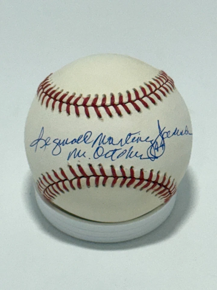 REGGIE JACKSON Signed AL Baseball - Full Name w/ "Mr. October" AUTO - JSA - Image 1 of 1