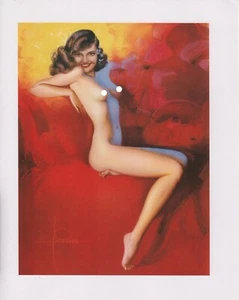 X - STAMPA NUDA / ARMSTRONG / RADIANTE / 1940 / 10" X 12" - Foto 1 di 1