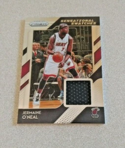 2018-19 Panini Prizm Swatch #100 Jermaine O'Neal Miami Heat - Picture 1 of 2