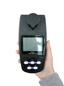 Turbidity Meter Turbidity Analyzer with 4 PCS Calibration Solution 0-1100NTU/FNU - Picture 1 of 24