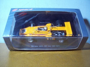 1/43 SPARK S3139 McLAREN M16 INDY 500 1971 #85 DENNY HULME - Picture 1 of 4