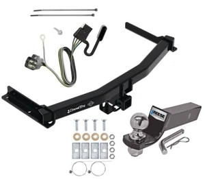 Trailer Tow Hitch For 20-25 Cadillac XT6 Complete Package w/ Wiring and 2" Ball - Picture 1 of 11
