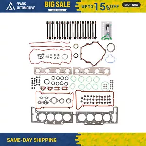 Junta completa Conjunto de pernos de cabeza Fit 06-11 Cadillac DTS Buick Lucerna 4.6L DOHC Y, 9 - Imagen 1 de 10