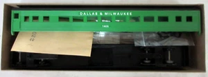 Custom Athearn HO Scale Dallas & Milwaukee Passenger Car # 1405 Kit - Picture 1 of 2