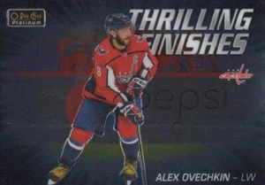 2019-20 O-Pee-Chee Platinum Thrilling Finishes TF-14 Alexander Ovechkin Capitals - Picture 1 of 1