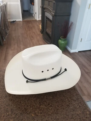 Vintage Panama Straw 8X Stetson size 6 7/8 New Condition - Image 1 of 4