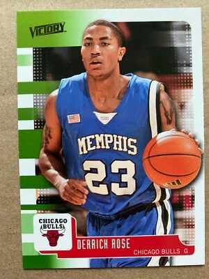 DERRICK ROSE RC 2008-09 Upper Deck Victory #61 CHICAGO BULLS MEMPHIS - Image 1 of 2
