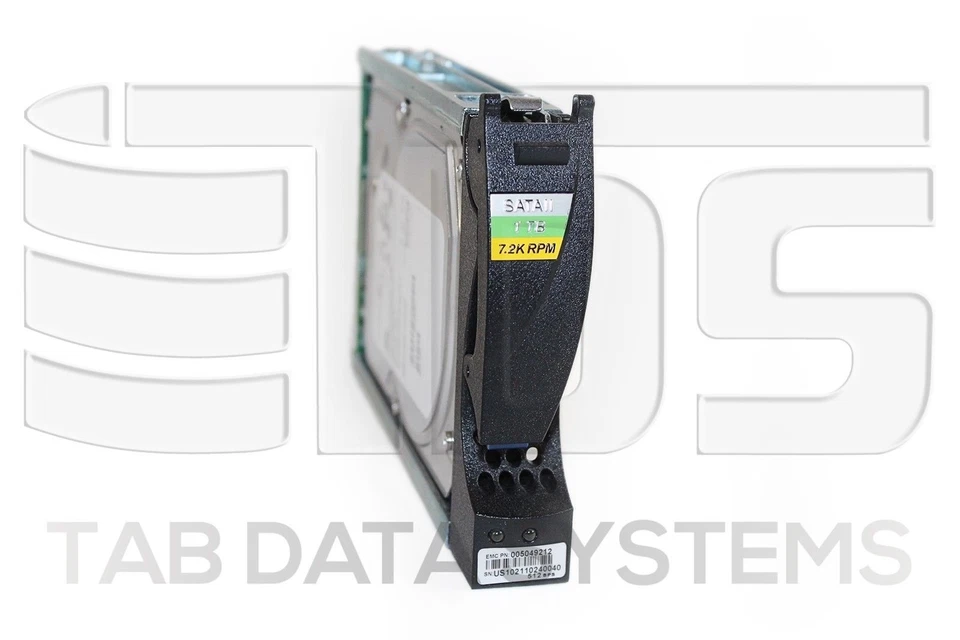 EMC ATMOS 005049212 1TB 7.2K 3Gbps 3.5" SATA Hard Drive HDD - Image 1 of 1