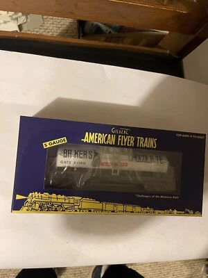 American Flyer Baker's Chocolate Tank Car: New in Box #31060 - Image 1 of 2