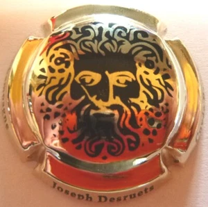 Champagne Capsule: New!!! DESRUETS Joseph, gold plated, Cuvée Bacchus No. 27 - Picture 1 of 1