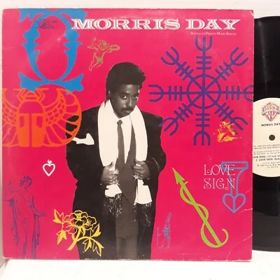MORRIS DAY "Love Sign" 1985 Warner Bros 12" Maxi Single 45RPM VG+VINYL  - Image 1 of 4