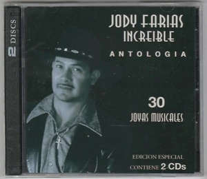 *2 CD's-"Jody Farias-"Anthology"/30 Joyas Musicales/ *Tejano 2 CD's NEW {M6-S1}- - Picture 1 of 2