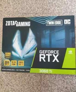 Carte Graphique ZOTAC GAMING GeForce RTX 3060 Ti Twin Edge LHR 8Go GDDR6 - Afbeelding 1 van 5