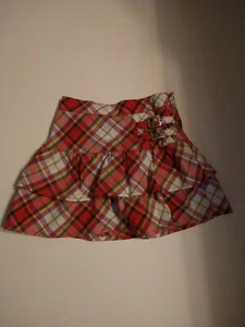 The Childrens Place plaid skirt skirt adjustable waist Girls 6X 7 - Picture 1 of 5