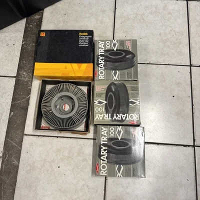 MIXED LOT OF Kodak Carousel Slide TrayS - Image 1 of 4