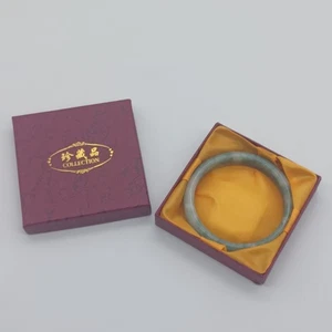 Vintage 30er Jahre Art Deco Jade Achat Halbedelstein Armreif Armband Lot 14 - Bild 1 von 4