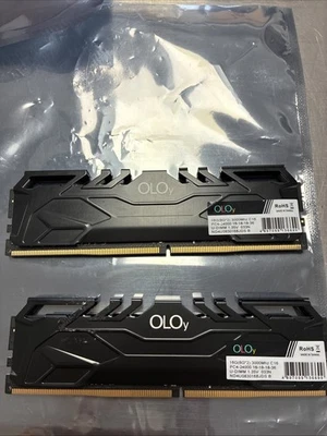 OLOy 16GB (2x8GB) DDR4 3000 MHz Desktop Memory Model ND4U083016BJDS B - Image 1 of 3