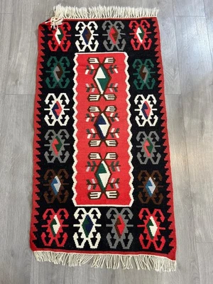 Kilim oriental carpet Persian carpet carpet 130 cm x 68 cm c80155 - Image 1 of 4