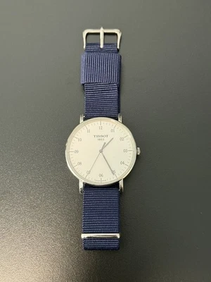 TISSOT EVERYTIME LARGE NATO MENS WATCH 42MM CASE SAPPHIRE CRYSTAL (T109610A) - Image 1 of 4