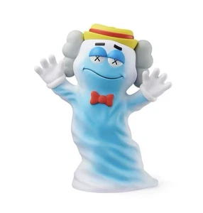 KAWS x Cereal Monsters Boo Berry Figur Medicom Spielzeug Brandneu - Bild 1 von 4