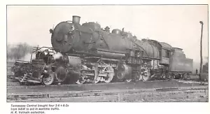Tennessee Central 2-6+6-2 Bought From N&W For War Effort Vtg Magazine Excerpt - Picture 1 of 1