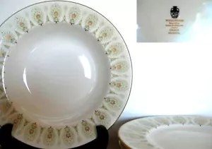 Lot 6 assiettes anciennes WEDGWOOD porcelaine 1920/1930 TRÈS BON ÉTAT - Imagen 1 de 1