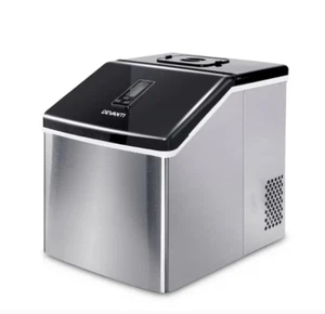 3.2L Portable Ice Cube Maker Cold Commercial Machine Stainless Steel - Picture 1 of 4