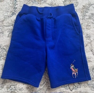 Polo Ralph Lauren luxury Boy shorts Soft Cotton Logo Size S 8 NEW - Picture 1 of 3