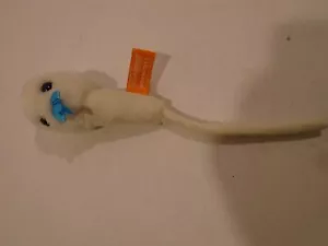 Microbios gigantes de felpa de Drew Oliver esperma 11" ojos azules y arco - Imagen 1 de 3