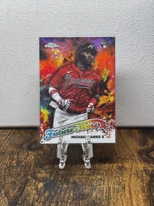 2023 Topps Chrome Update - Future Stars Michael Harris II #FSU-20 (RC) - Picture 1 of 2
